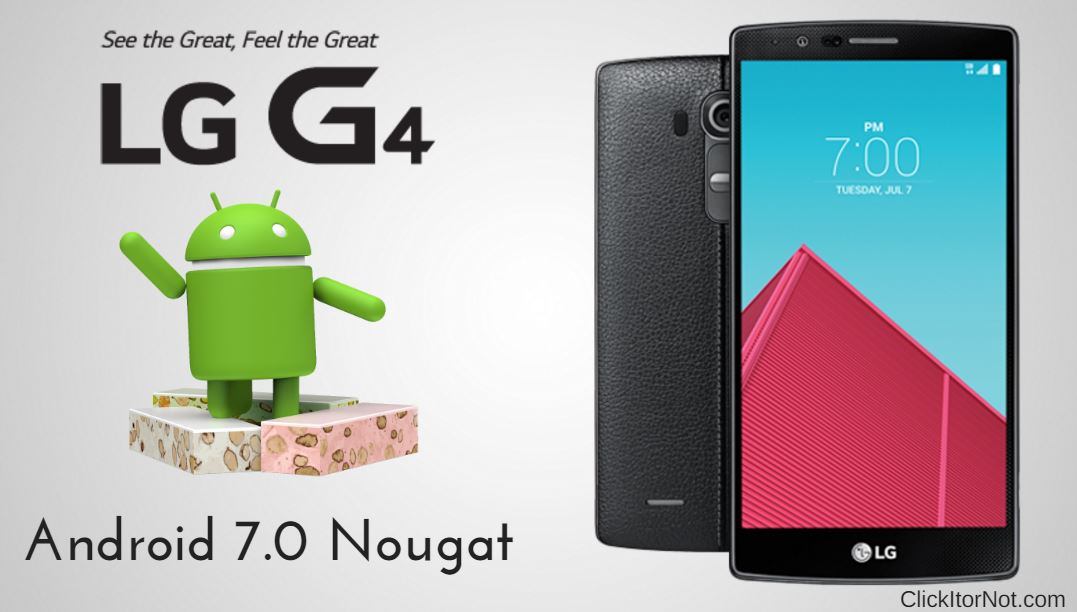 Android 7.0 Nougat on LG G4