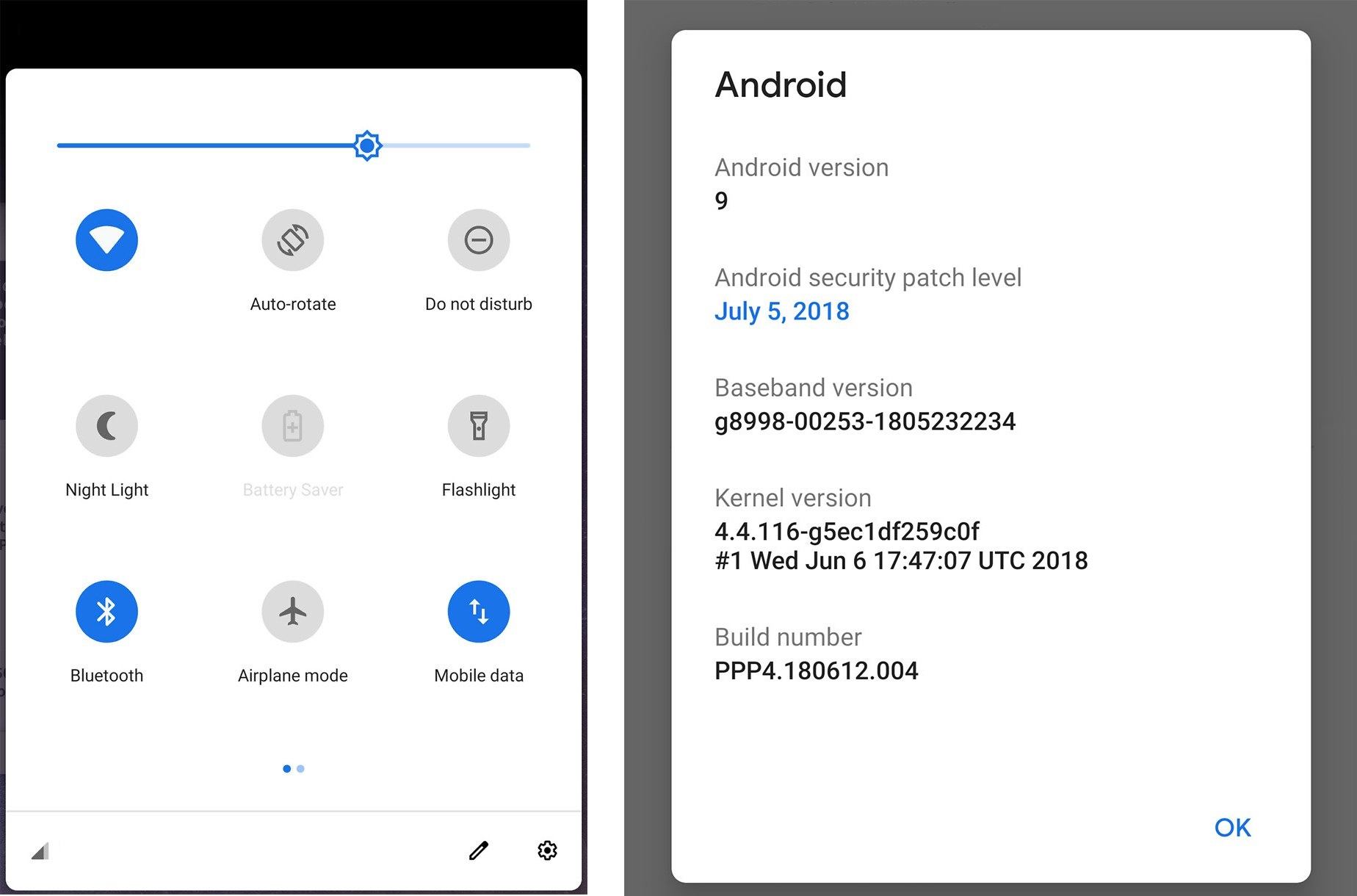 Android P Developer Preview 4