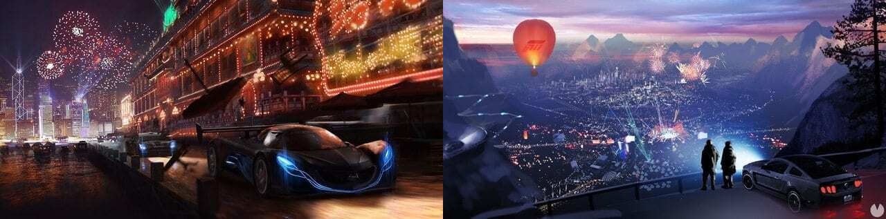 Forza Horizon 5 Concept Art HongKong