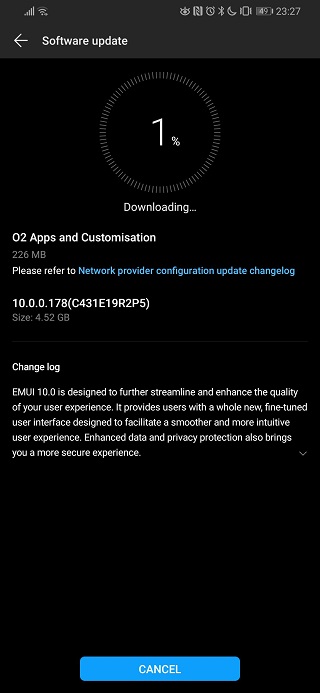 Huawei P30 Pro gets EMUI 10 in the UK