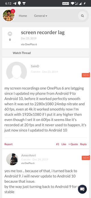 OnePlus 6T (issue)