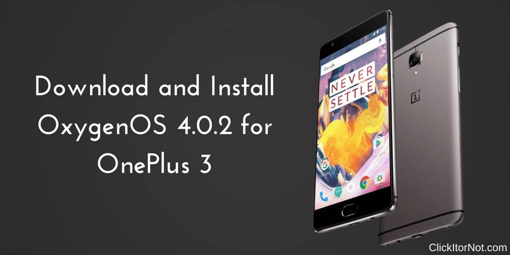 OxygenOS 4.0.2 for OnePlus 3