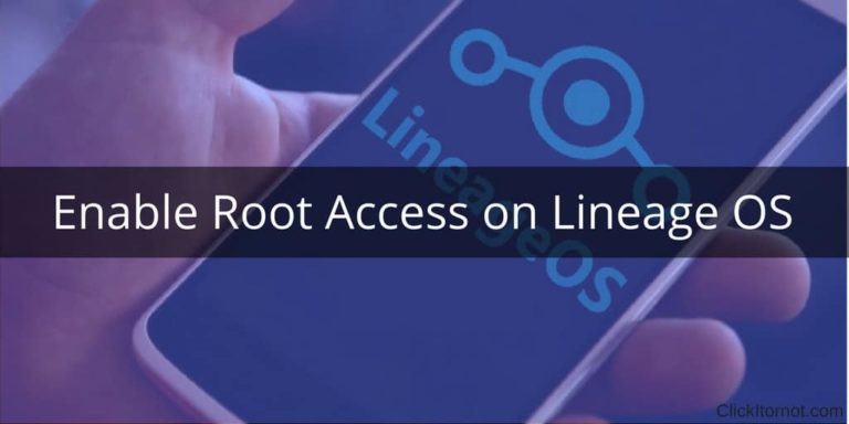 Enable Root Access on Lineage OS-min