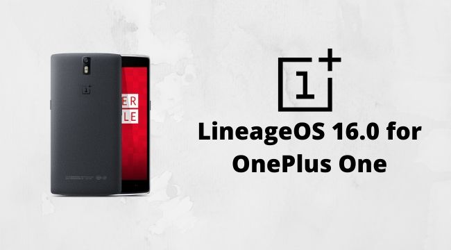 LineageOS 16 for OnePlus One
