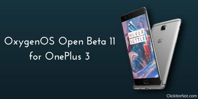 OxygenOs Open Beta 11 on OnePlus 3