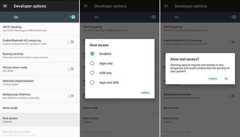 Enable Root Access on Lineage OS