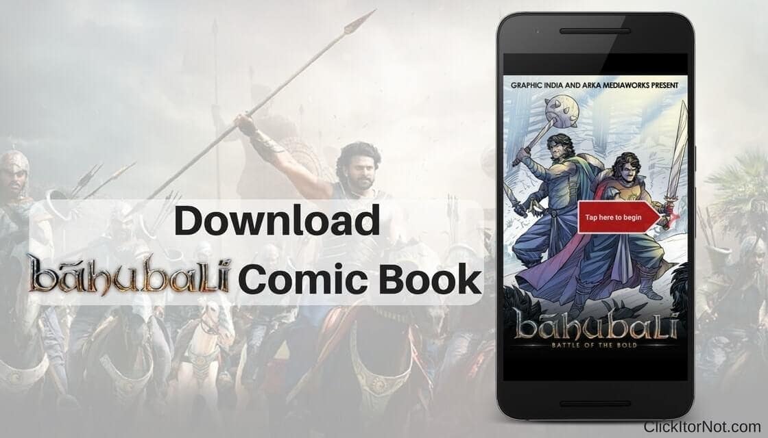 Download Baahubali Comic Book