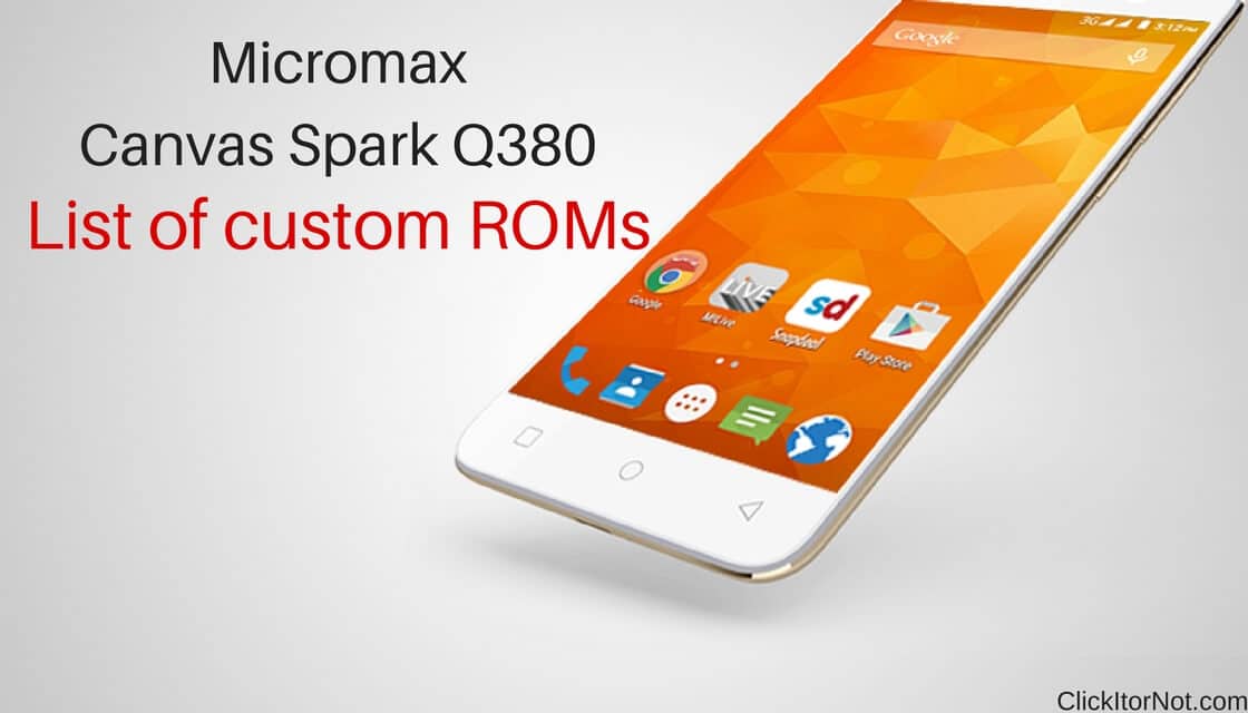 custom roms for Micromax Canvas