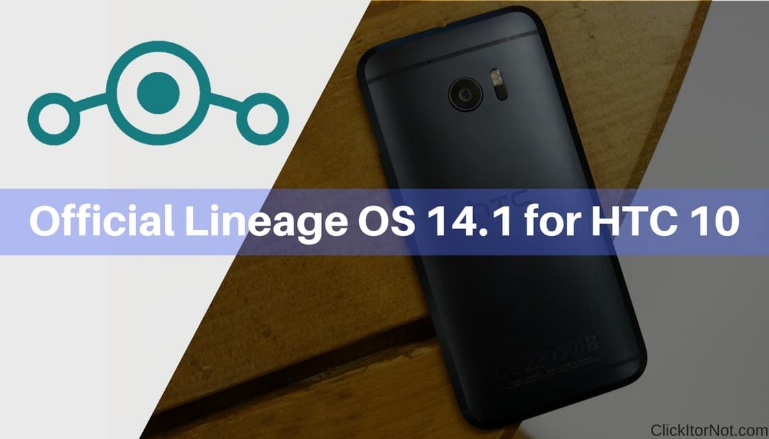 Lineage OS 14.1 on HTC 10