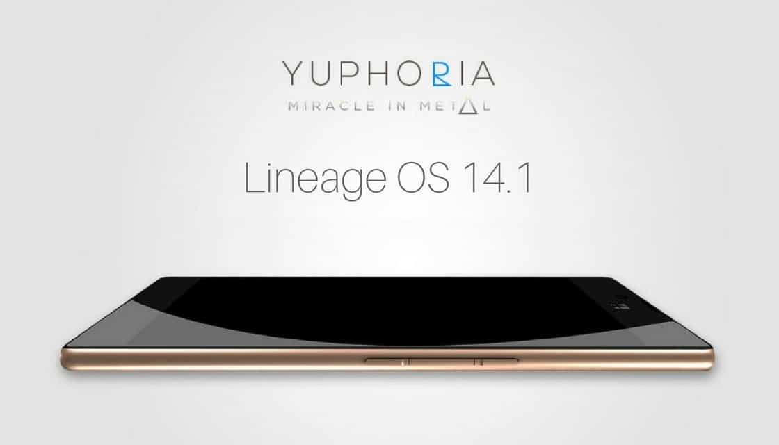 Download and Install Official Lineage OS 14.1 on Yu Yuphoria