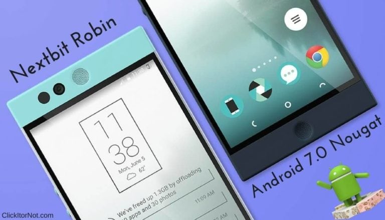 Android 7.0 Nougat on Nextbit Robin