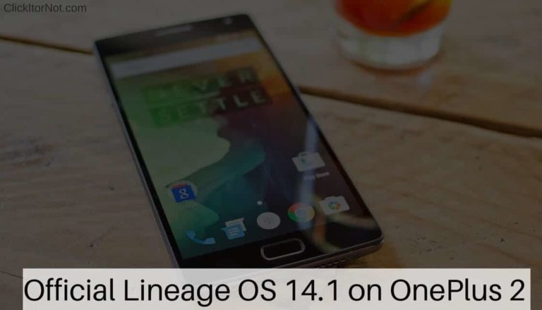 Official Lineage OS 14.1 on OnePlus 2