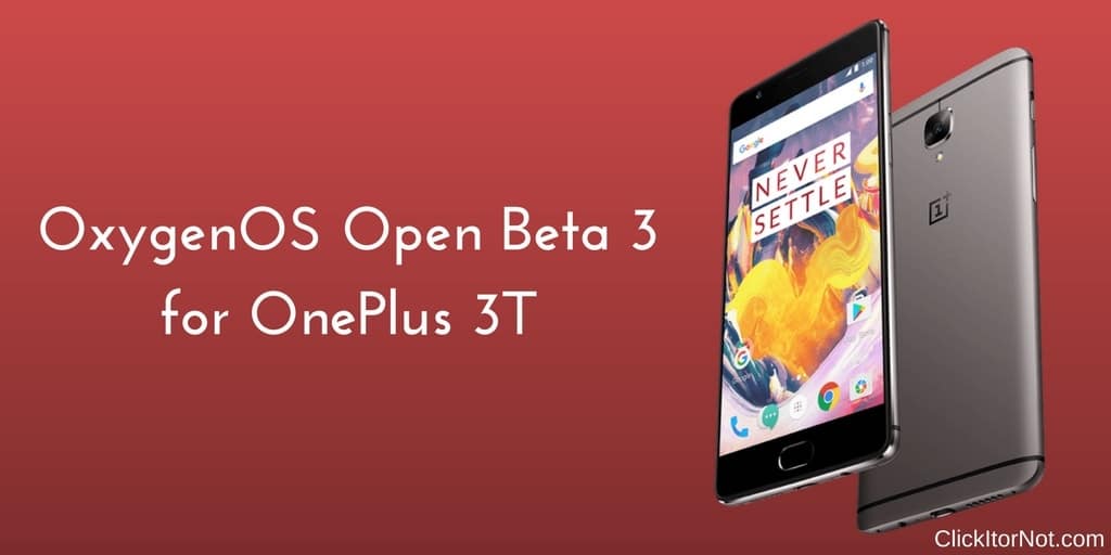OxygenOS Open Beta 3 (7.1.1) on OnePlus 3T