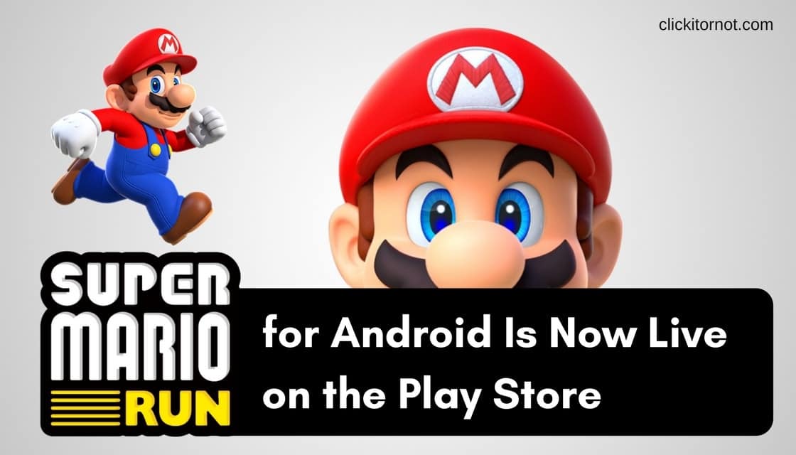 Super Mario Run for Android Is Now Live on the Play Store