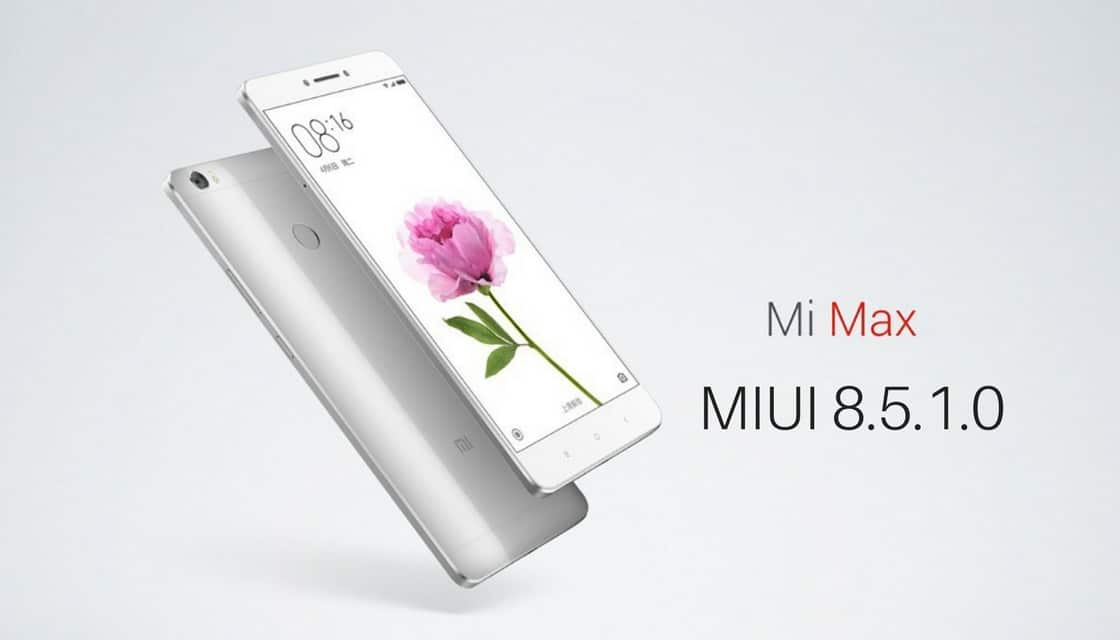 MIUI 8.2.5.0 Global Stable ROM on Mi Max