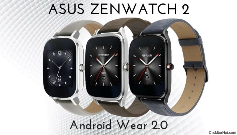 Android Wear 2.0 on Asus ZenWatch 2