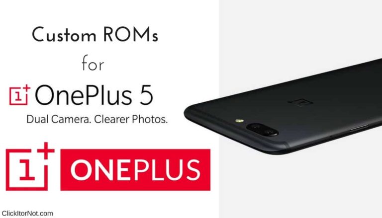 Custom ROMs on OnePlus 5