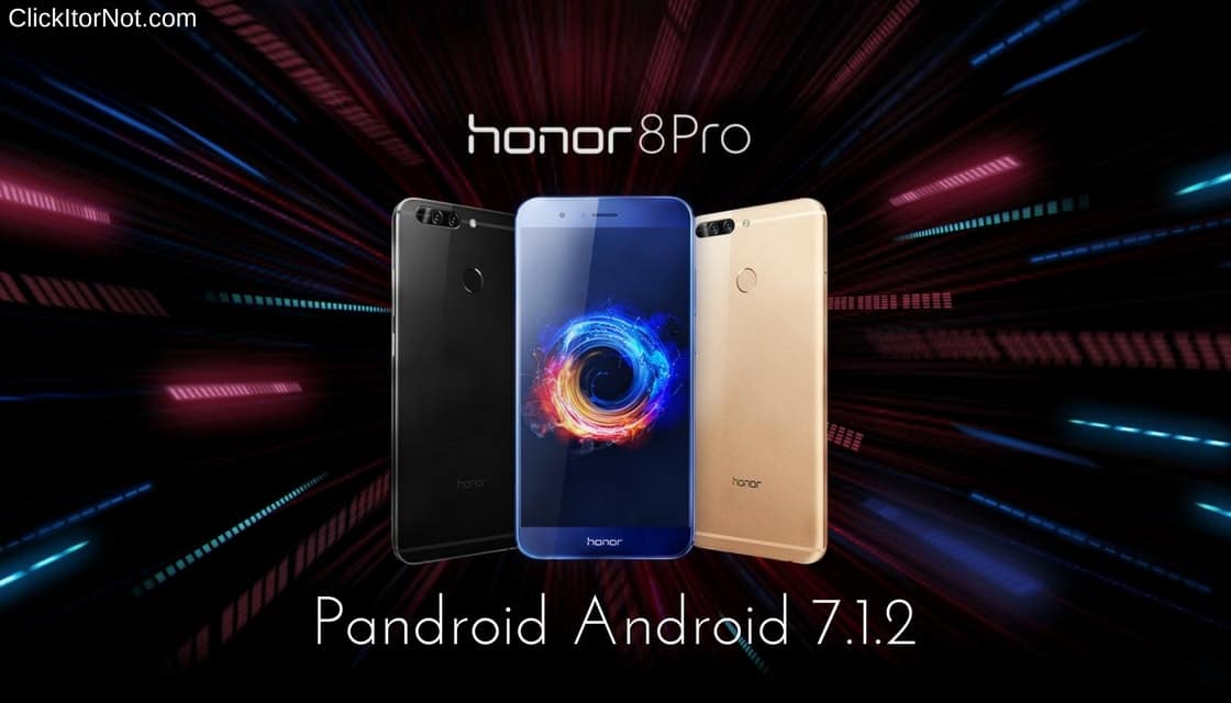 Pandroid Android 7.1.2 on Honor 8 Pro