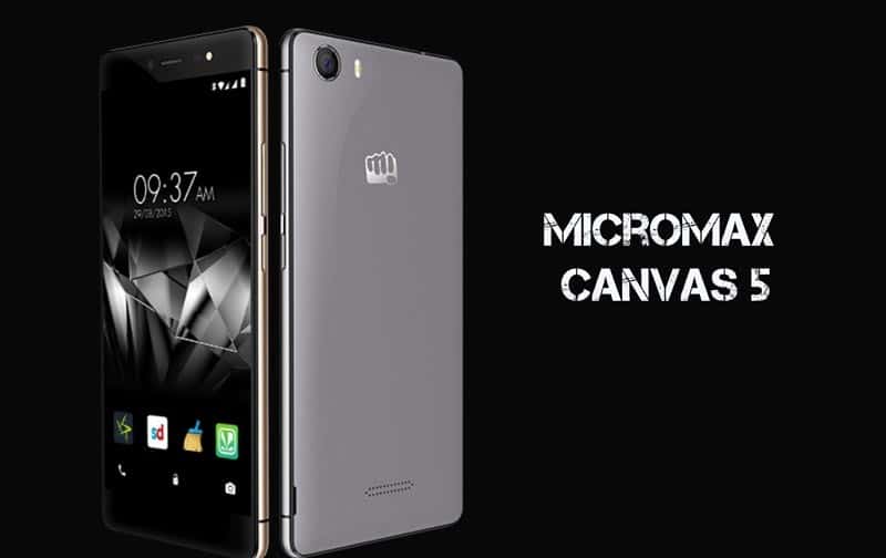 Unlock bootloader on Micromax Canvas 5