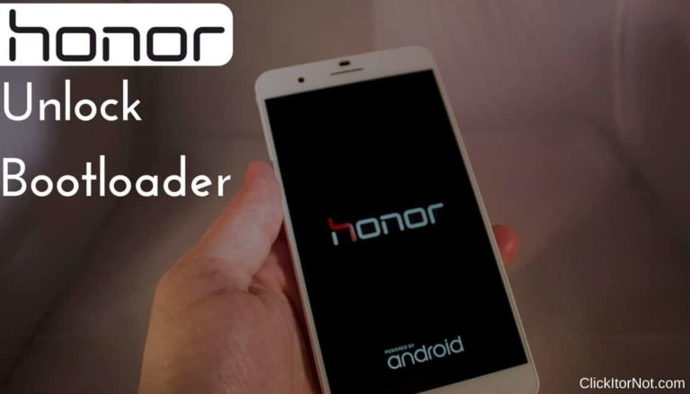 Unlock bootloader of Honor Device