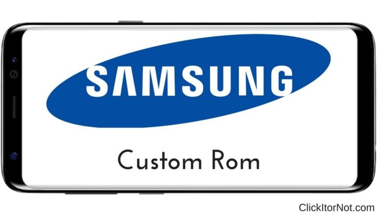 Custom ROM on Samsung
