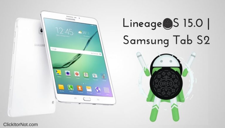 LineageOS 15.0 on Samsung Tab S2