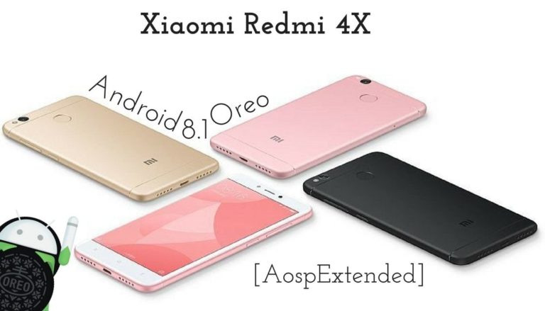 Android 8.1 Oreo on Xiaomi Redmi 4X