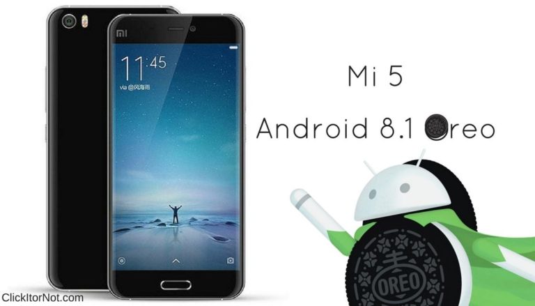 Android 8.1 Oreo on Xiaomi Mi 5