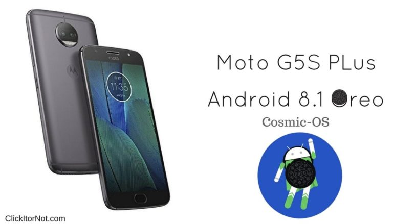 Android 8.1 Oreo on Moto G5S Plus