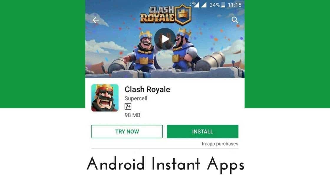 Android Instant Apps now available for games with Google Play Instant