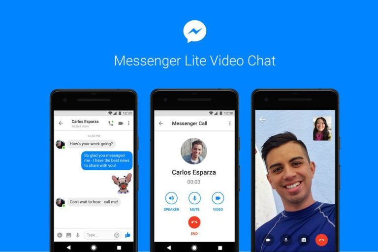 Facebook Messenger Lite app