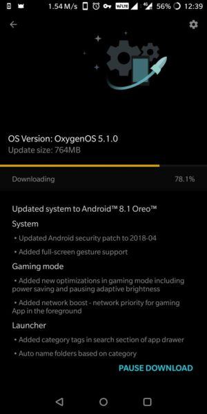 OxygenOS 5.1.0