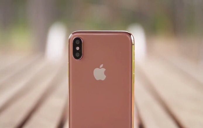 iPhone X Gold