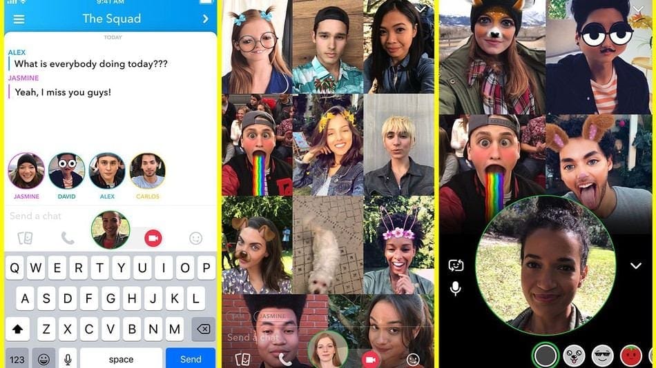Snapchat New Video Chat Feature