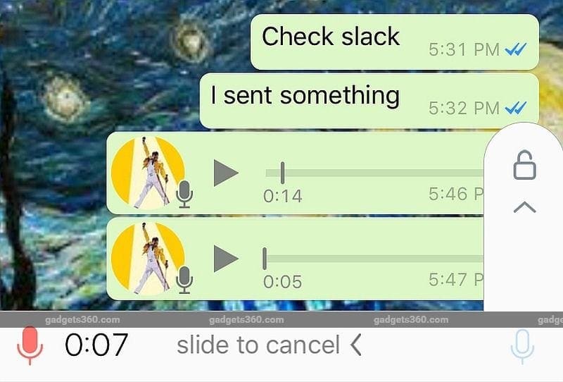 WhatsApp Rolls Out Locked Audio Recording Feature At Slow Place