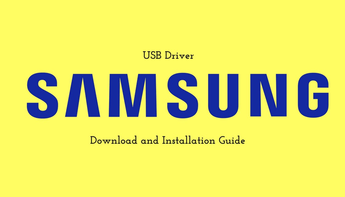 Samsung USB Drivers