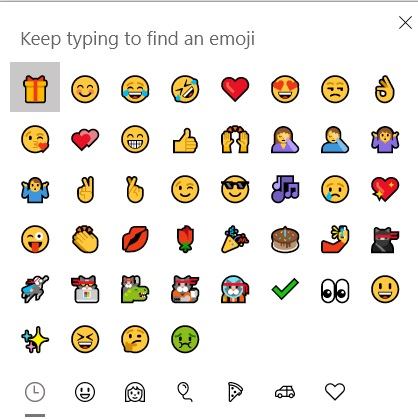 Windows Emojis