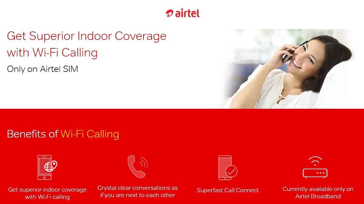 Airtel Wi-Fi Calling