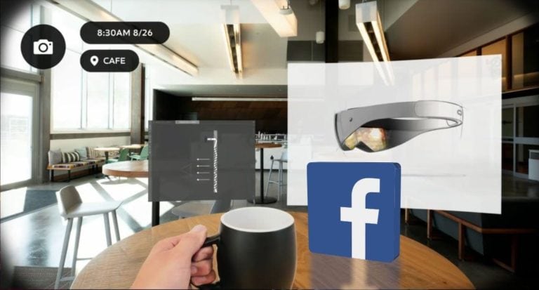 Facebook Augmented Reality Glasses