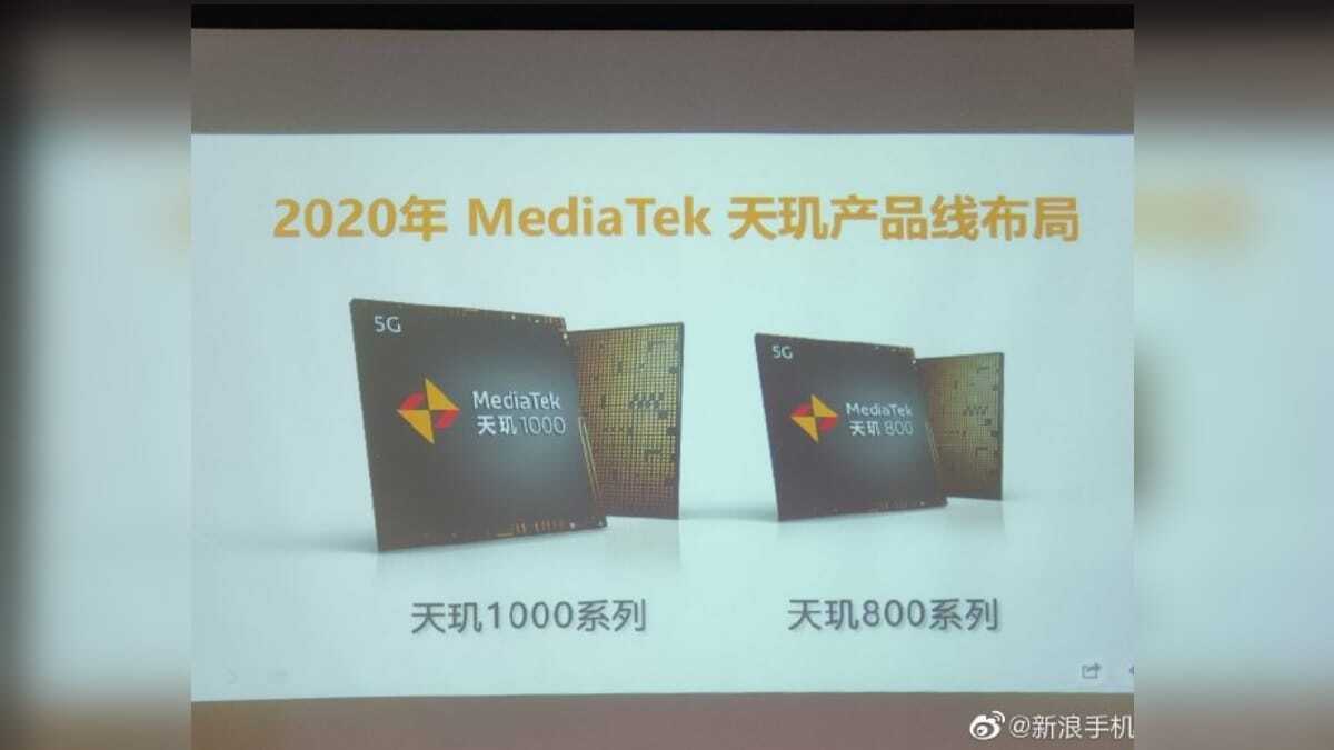 MediaTek Dimensity 800 5G SoC