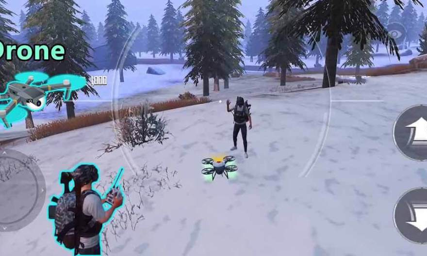 PUBG Mobile drone