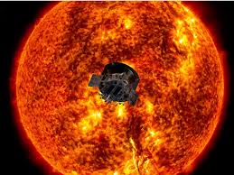 NASA's solar probe revolving around the Sun