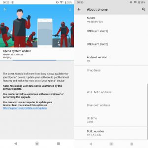 Android 10 for sony xperia