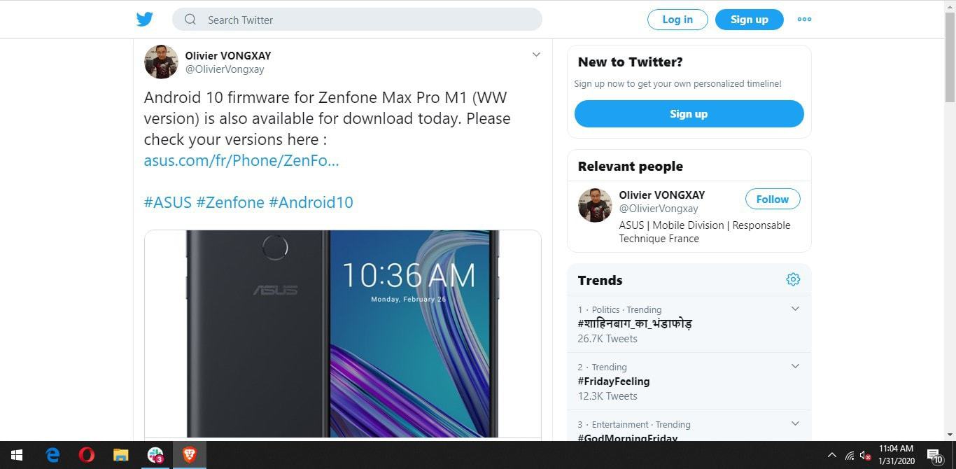 Asus Zenfone Max Pro M1