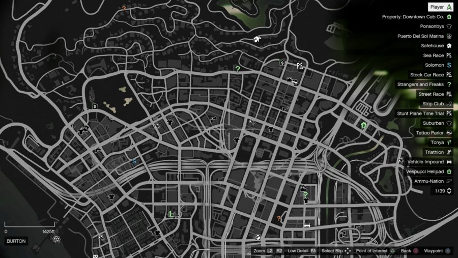 Grand Theft Auto 6 map