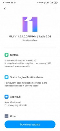 Xiaomi Mi 9T Android 10 re-release
