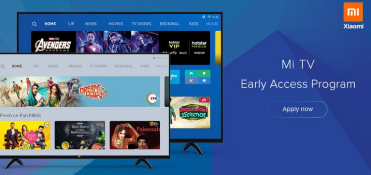 Mi TV early access program