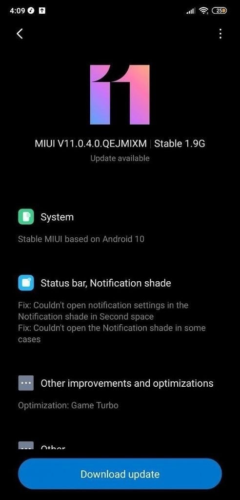 Poco F1 gets MIUI 11 based Android 10 update
