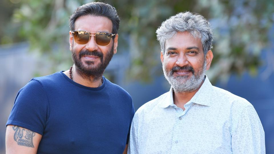 RRR (Ajay Devgan with SS Rajamouli)