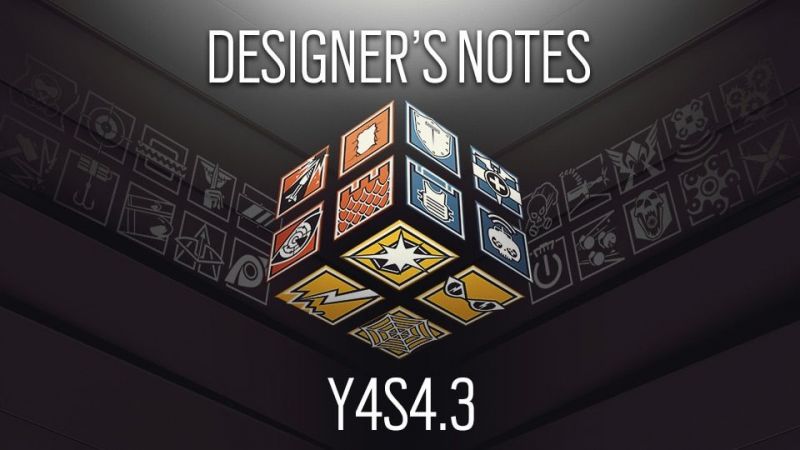 Rainbow Six Siege designer's notes
